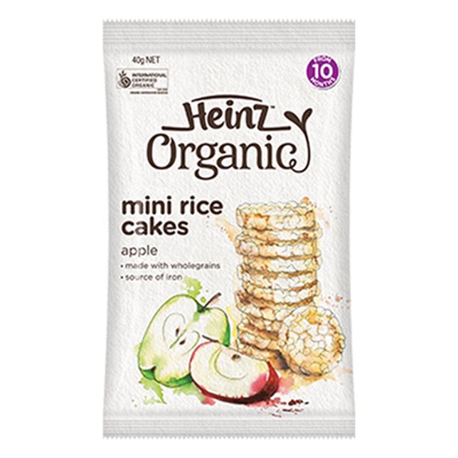 Heinz Organic Apple Rice Cakes