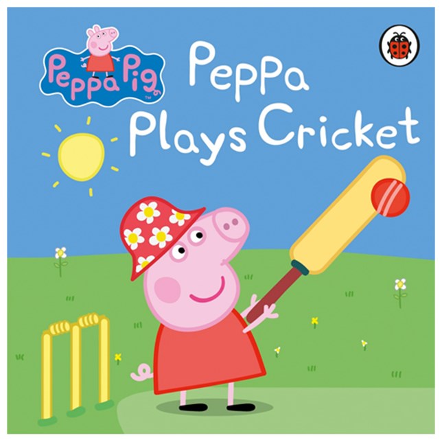 Peppa Plays Cricket book 