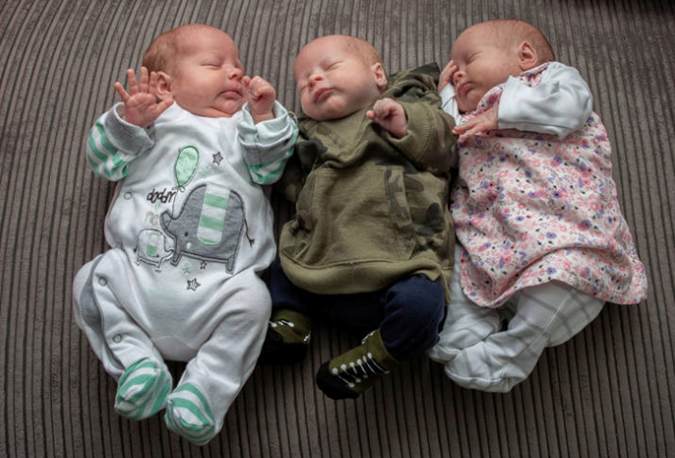 Beata's miracle 'triplets'