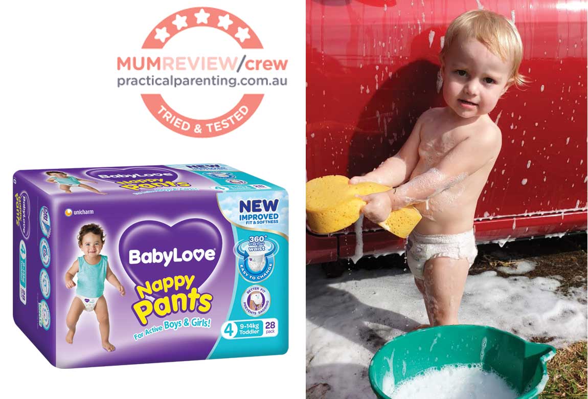 BabyLove Nappy Pants Expert Review - Parenting Editor Franki Hobson