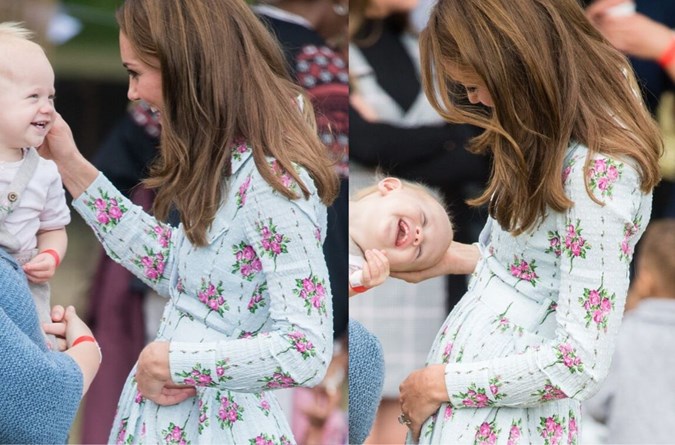 The odds on Prince William and Kate welcoming a fourth child in 2020 were slashed after the Duchess gushed over children at the Back to Nature garden launch at Wisley last week.