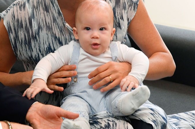 It's baby Archie! Looks familiar... Image: Getty