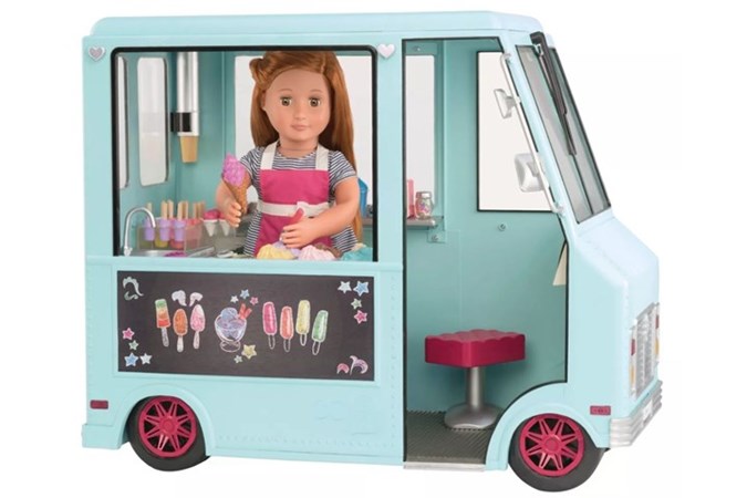 6. Our Generation Sweet Stop Ice Cream Truck $249