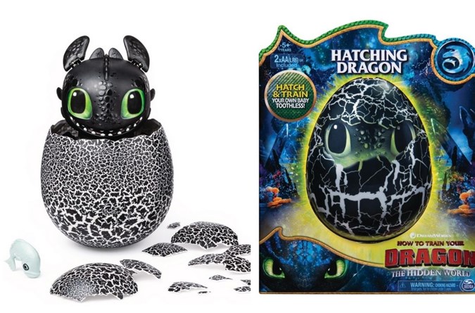 2. How to train your Dragon hatching interactive Dragon RRP $159