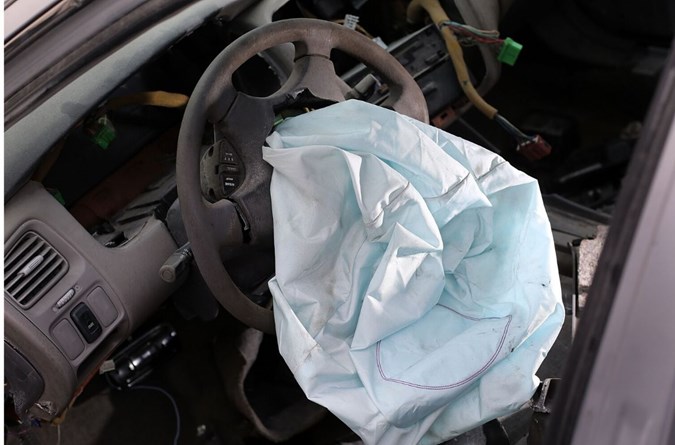 Faulty Takata airbag. Image: Getty