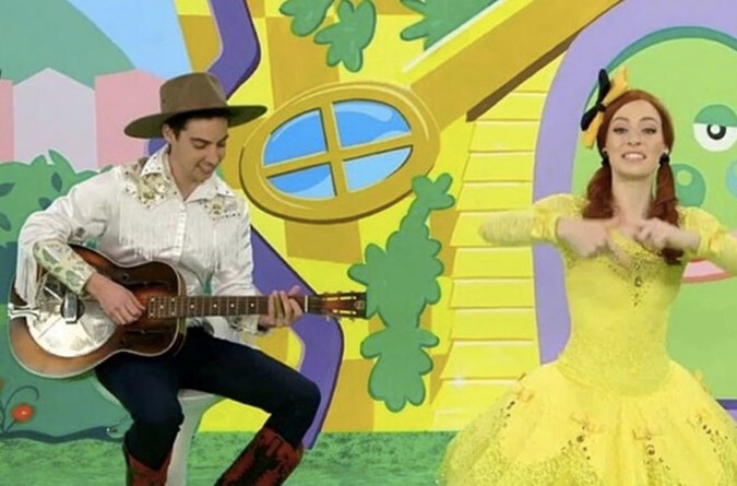Emma and her new beau Oliver Brian, "who is a part of The Wiggles family". Image: ABC