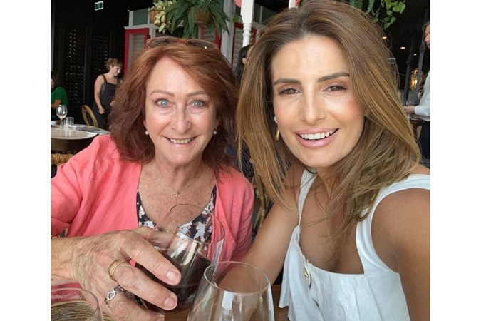 Ada with longterm Home And Away friend Lynne McGranger. Image: Instagram.