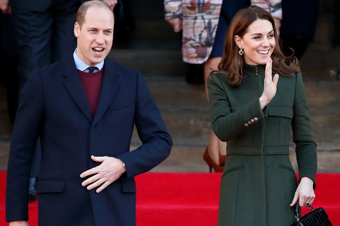 William and Kate attended their first royal engagement of the year in Bradford. Image: Getty