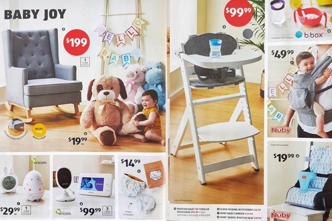Aldi baby sale is back! Image: Aldi
