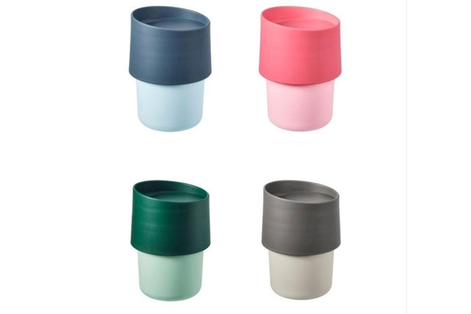 TROLIGTVIS travel mugs. Image: IKEA