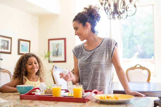 "One thing parents can do is to serve a meal that everyone in the family can enjoy." (Image: Getty)