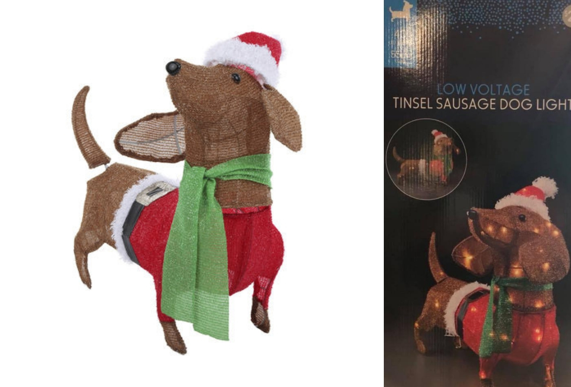 Kmart Sausage Dog Christmas Decoration Sells Out Practical Parenting Australia